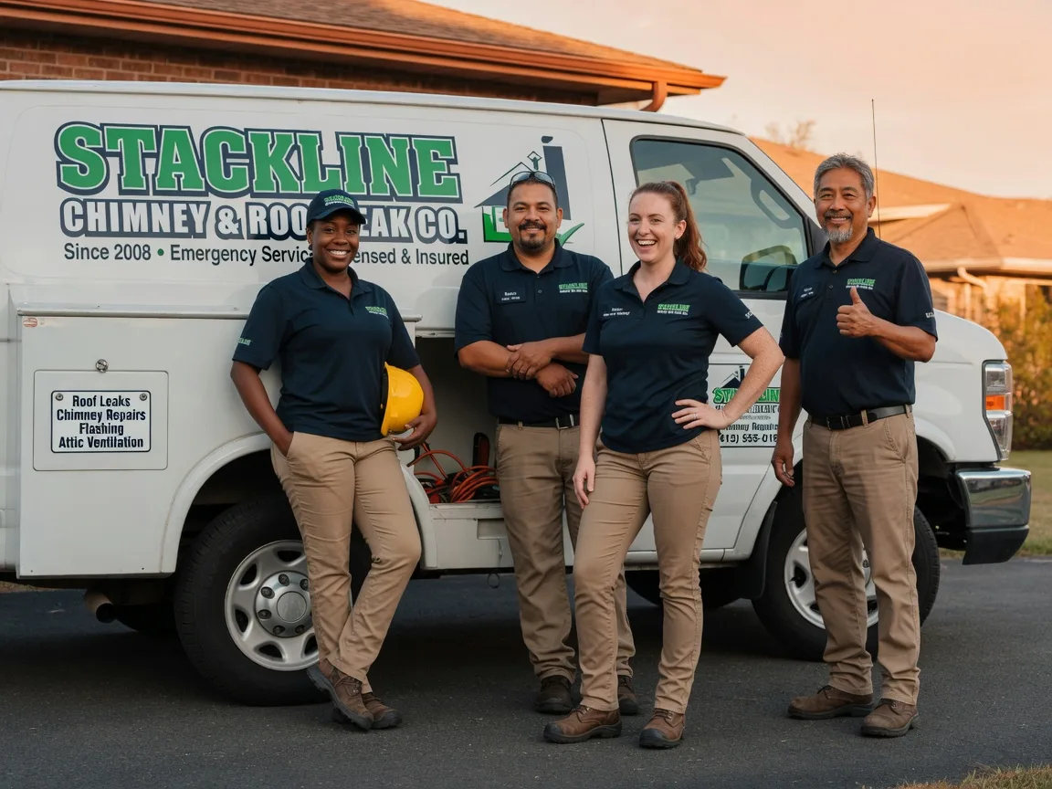 Chimney flashing repair company in Rockford, MI